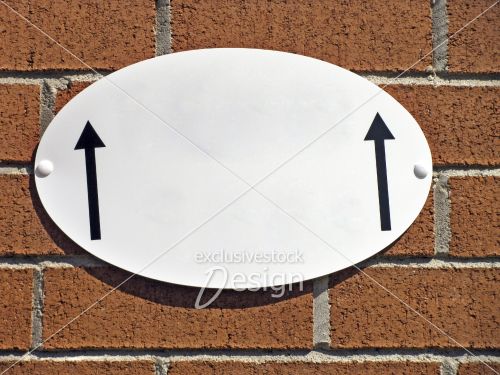 Affiche ovale blanche Affiche ovale blanche