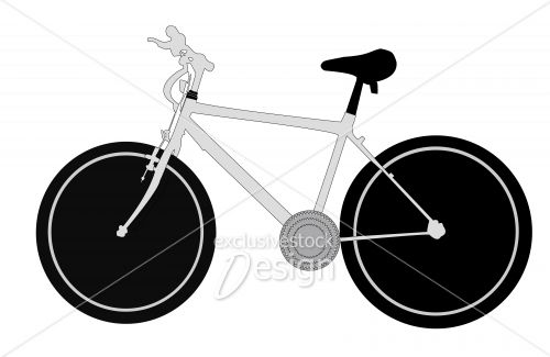 Vélo route dessin vectoriel Vélo route dessin vectoriel